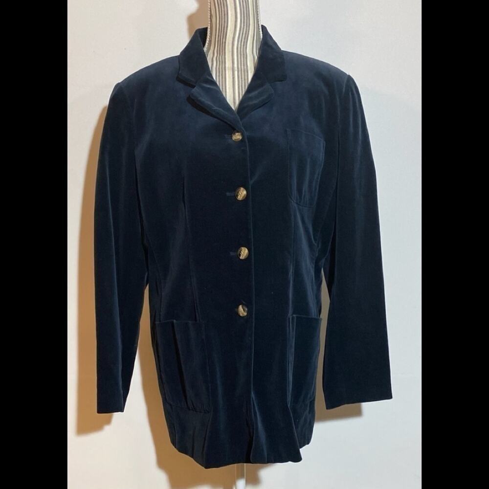 Tommy Hilfiger Women’s Velour Jacket Size 14
